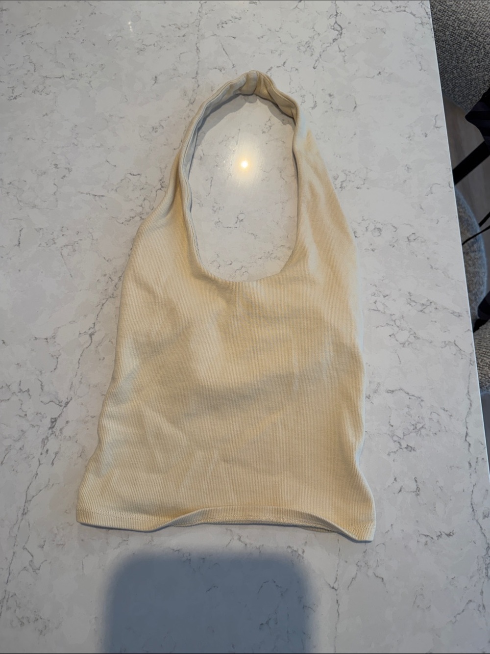 Zara Tank Butter Yellow